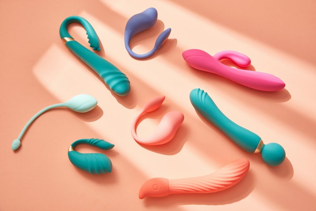 Sex toys colorati per coppia